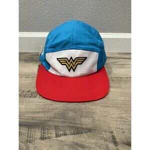 Wonder Woman Hat DC Comics Womens Cap Adjustable DC World Retro 80s Style NEW